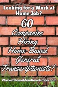 60 General Transcription Companies