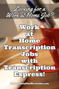 work at home transcription with Transcription Express