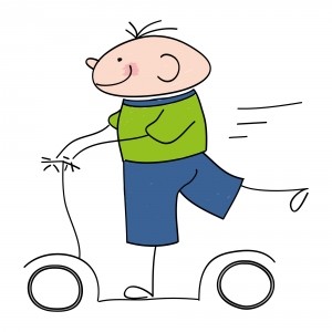 boy-pushing-scooter-image