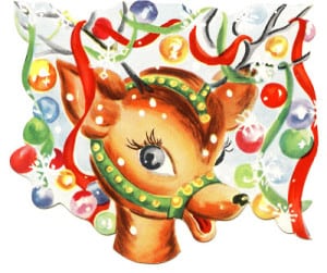 old-reindeer-card-image