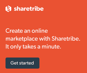 Create Your Own Peer-to-Peer Marketplace with Sharetribe!