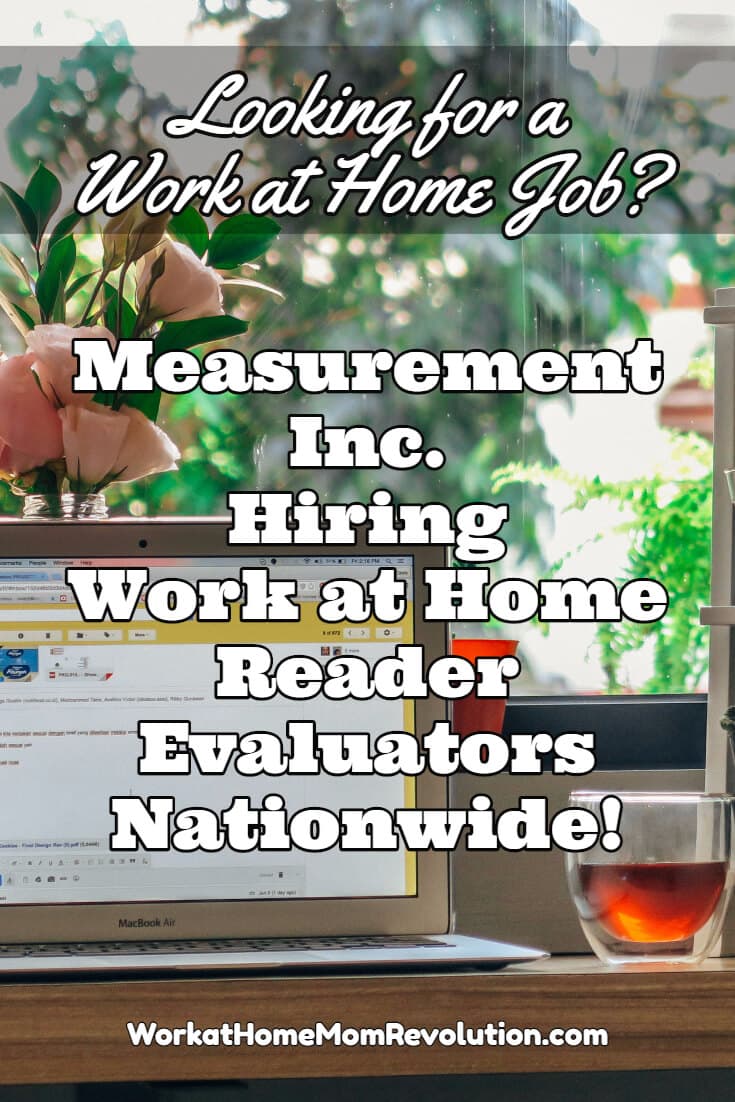 Work at Home Reader Jobs with Measurement Inc.