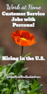 Percona Hiring Work at Home Customer Service in the U.S.