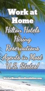 Hilton Hiring Work at Home Reservations Agents in U.S.