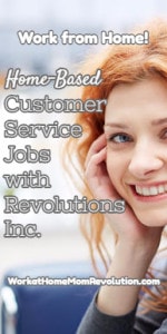 Home-Based Jobs with Revolutions Inc.