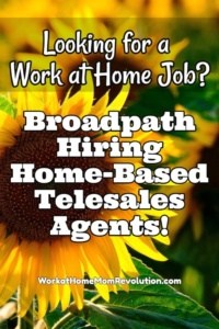 Work at Home: Broadpath Hiring Telesales Agents