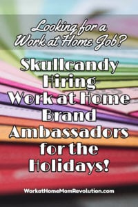 Home-Based Brand Ambassador Jobs with Skullcandy