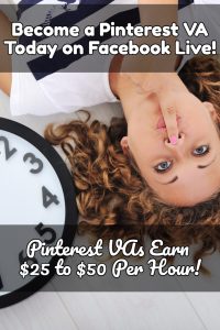 Become a Pinterest VA Today on Facebook Live!