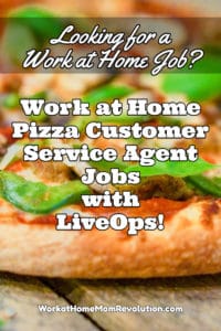 work at home pizza customer service