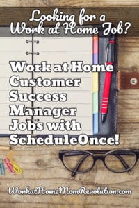 work at home scheduleonce