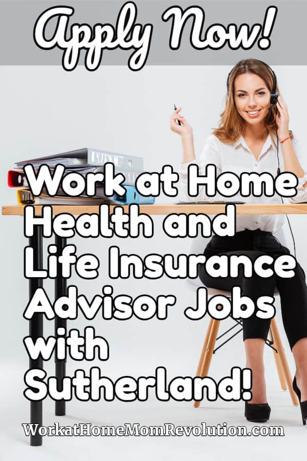 Work at Home Health and Life Insurance Advisor Jobs with ...