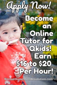 qkids work at home online tutoring jobs