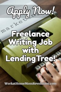 Freelance Writing Job with Lending Tree