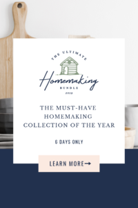 Ultimate Homemaking Bundle 2019 Pin