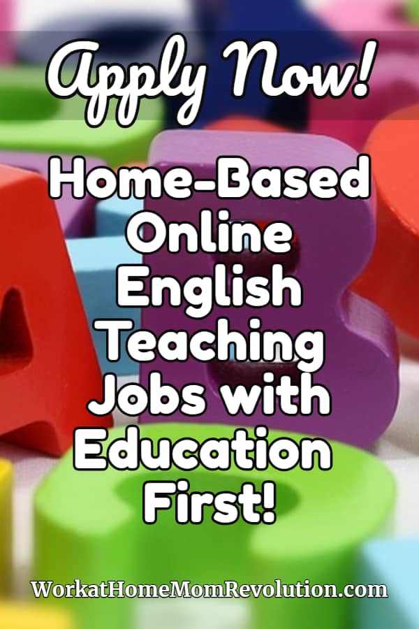 education jobs at home