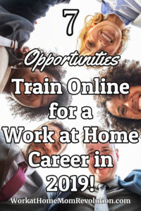Prepare for a Work at Home Career in 2019: 7 Opportunities!