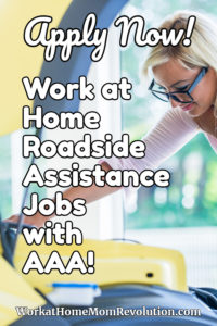 work at home aaa jobs roadside assistance