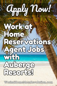 Work at Home Reservations Jobs with Auberge Resorts