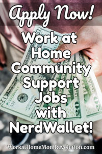 work at home community support jobs nerdwallet