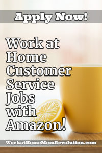 Amazon Hiring Seasonal Work at Home Customer Service Associates in U.S.