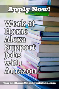 work at home alexa support jobs with Amazon