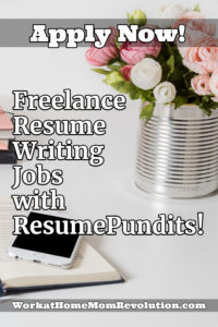Freelance Resume Writing Jobs with ResumePundits