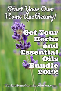 herbs and essential oils bundle 2019