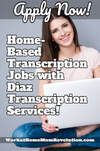 Home-Based Transcription Jobs with Diaz Transcription Services