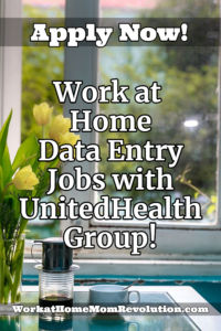 work at home data entry jobs