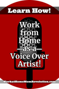Work from Home as a Voice Over Artist