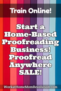 Home-Based Proofreading Business