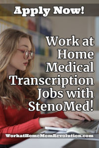 Work at Home Medical Transcription Jobs with StenoMed