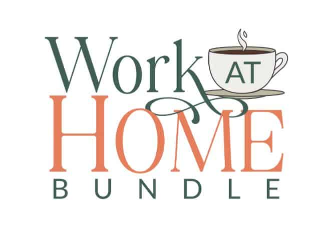 work at home bundle front