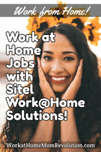 home-based jobs with Sitel Work@Home Solutions