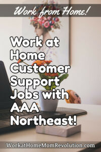 work at home customer support jobs AAA Northeast