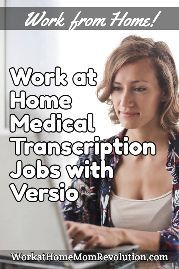 Home job listing medical transcription