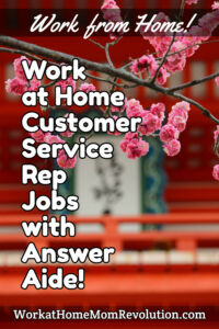 virtual customer service rep jobs Answer Aide
