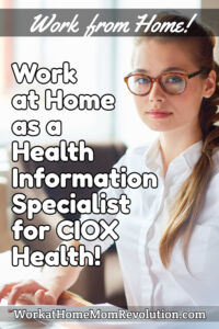 work at home health information specialist jobs Ciox Health