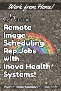 remote image scheduling rep jobs Inova Health System
