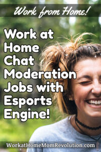 work at home chat moderation jobs with Esports Engine