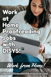 work at home proofreaders DISYS