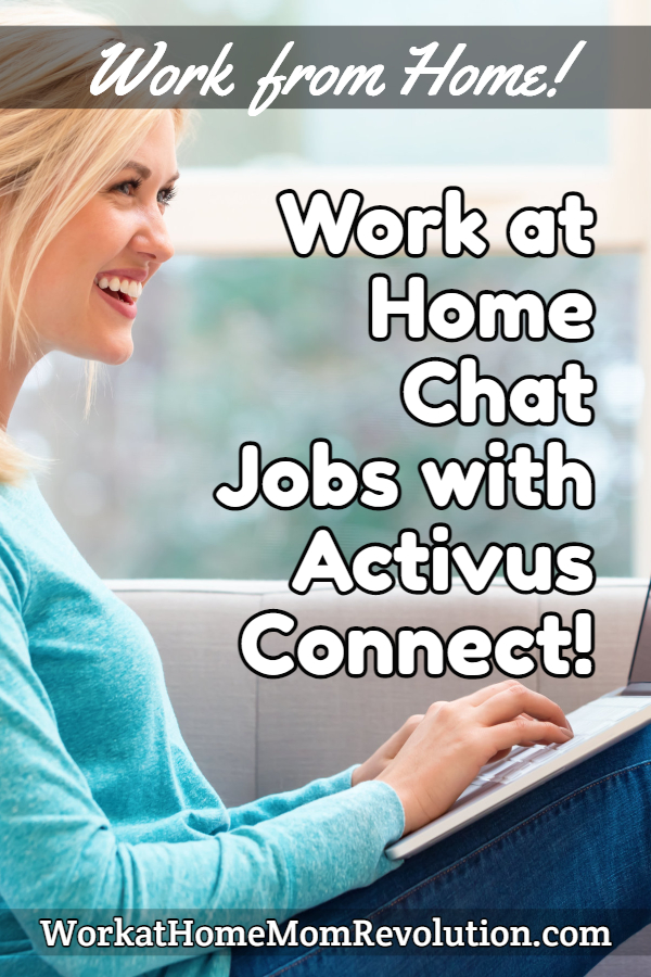 work at home chat moderation jobs Activus Connect