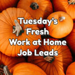 Fresh Work at Home Job Leads - Tuesday, October 18th, 2022